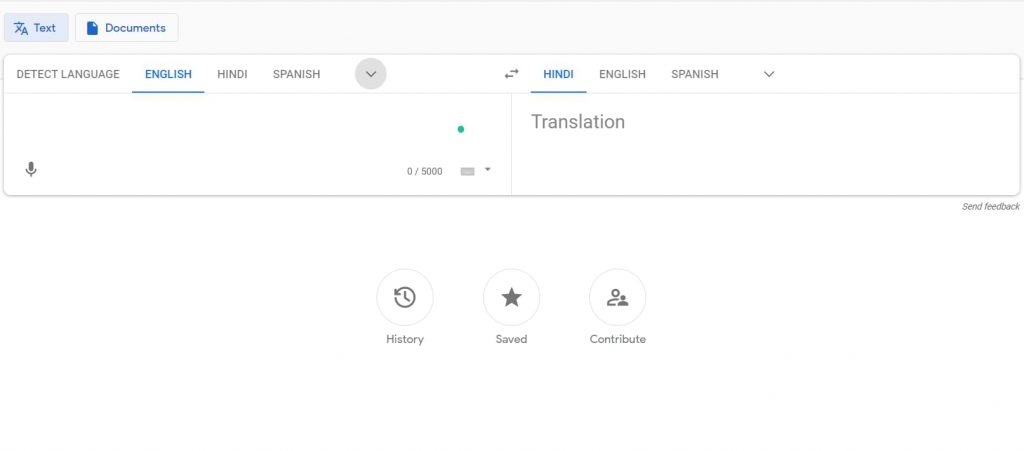 Google Translate English To Hindi