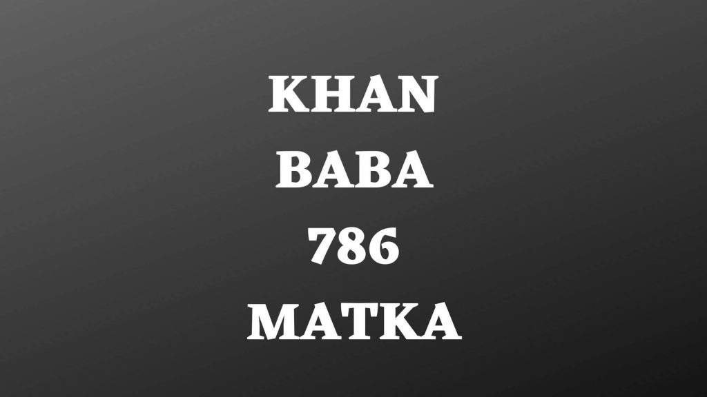 khan-baba-786-matka