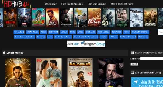 HDhub4u 2021: Download Latest Bollywood & Hollywood HD Movies