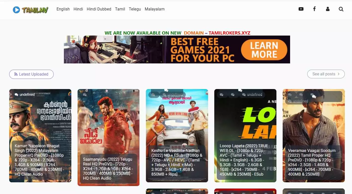 Tamilmv email Download Latest HD Tamil Movies, Telugu Movies Download (1tamilmv.email)